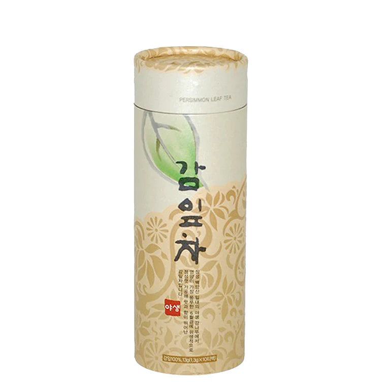 Persimmon Leaf Pyramid Sachet
