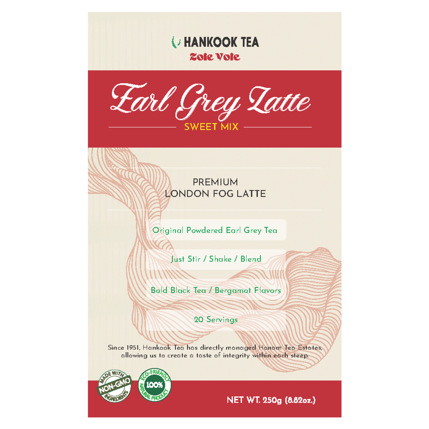 Earl Grey Latte - Sweet Mix power [250g polybag]