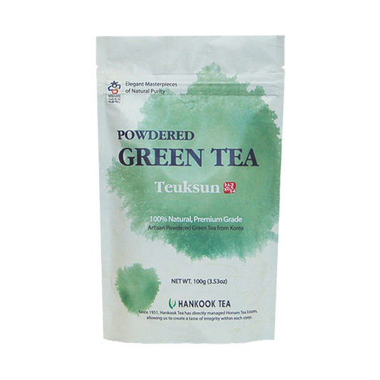 Powdered Green Tea - Premium Grade [100g polybag]